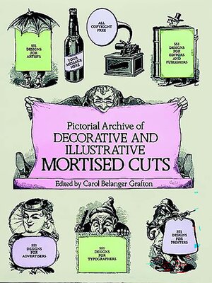 cover image of Pictorial Archive of Decorative and Illustrative Mortised Cuts